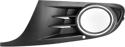 Allecto - Fog Light Cover - Vervangingsonderdeel - Zwart - Voor Golf 6 MK6 - Links/Rechts - Waterdicht - Hoge kwaliteit