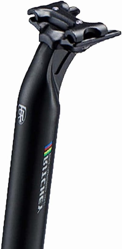 Zadelpen Aluminium - Fietszadelpen Staaf - Fietsen Onderhoud - Verstelbare Diepte - 272 x 350 mm - Zwart