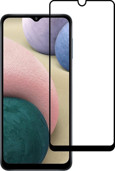 Screenprotector - Geschikt voor Samsung Galaxy A12 - Full Cover - Beschermglas - Gehard Glas - Tempered Glass - Screen Protector