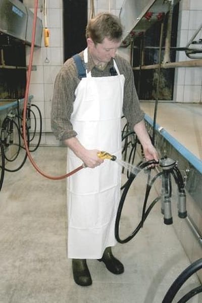 Melkschort 80x120cm, WIT
