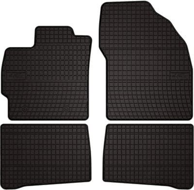 Wielganizator SolidPRO Serie - Rubber Automatten - Voor Toyota Prius III - Zwarte Passende Vormen