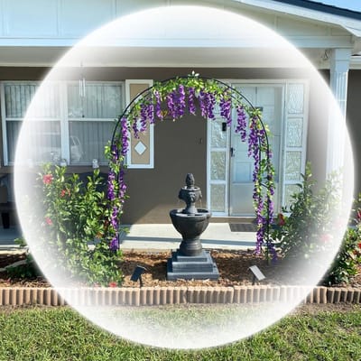 Metalen Tuinboog Prieel voor Klimplanten - Weerbestendige Decoratieve Boog voor Tuin en Bruiloft
