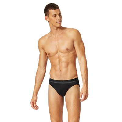Uncover By Schiesser 3 PACK Rio Slip - Heren Onderbroek - zwart