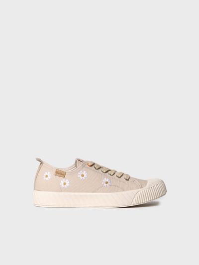 Lage sneakers voor dames van gerecycled materiaal | GILDA-EM