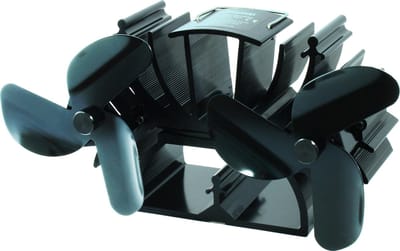 Ecosavers Stove Fan Twin |Ventilator voor houtkachel | Wekt eigen energie op met Peltier module