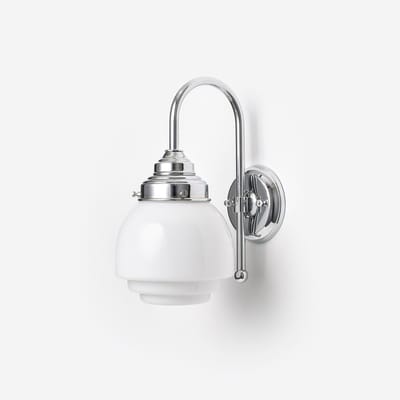 Wandlamp Gispen Vlak Meander Chroom - Art Deco Trade