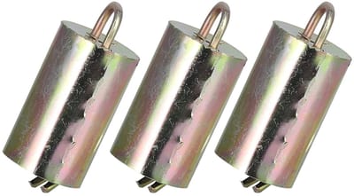 Veebellen Set - Dierengeluiden - Vee Beveiligen - Duurzaam Legering Materiaal - 3 stuks - Zilverkleurig