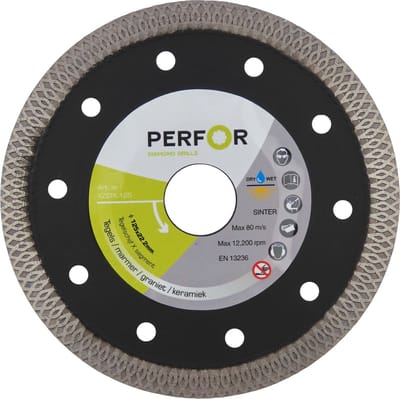 Perfor Zaagbl Keram Ult Dun Ø125 As 22.2Mm
