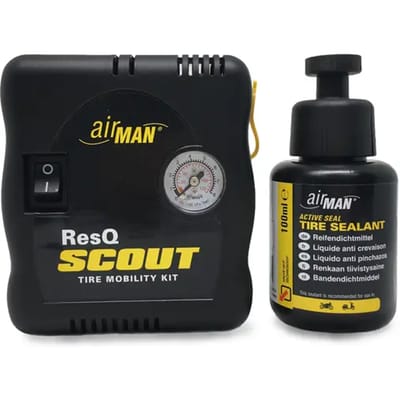 Airman Ciclo Resq Scout Reparatieset Voor Lekke Banden Zwart