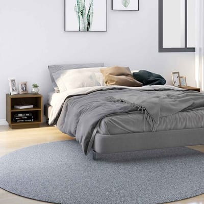 vidaXL - Nachtkastjes - 2 - st - 40x34x40 - cm - massief - grenenhout - honingbruin