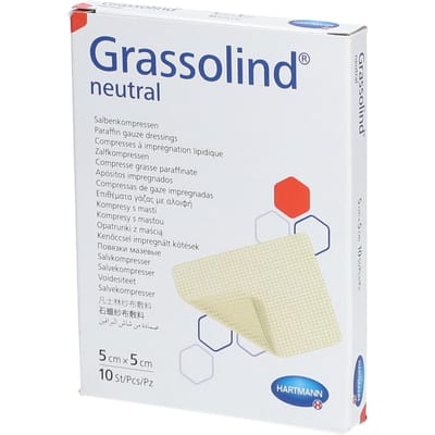 Hartmann Grassolind® Neutral 5 cm x 10 Pleister