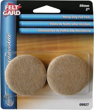 Ronde Zelfklevende Meubelbeschermers voor Vloer - 50mm Diameter (4 Stuks)