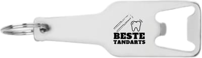 Akyol - beste tandarts flesopener - Tandarts - cadeau tandarts - leuk cadeau voor je tandarts om te geven - verjaardag tandarts - 105 x 25mm
