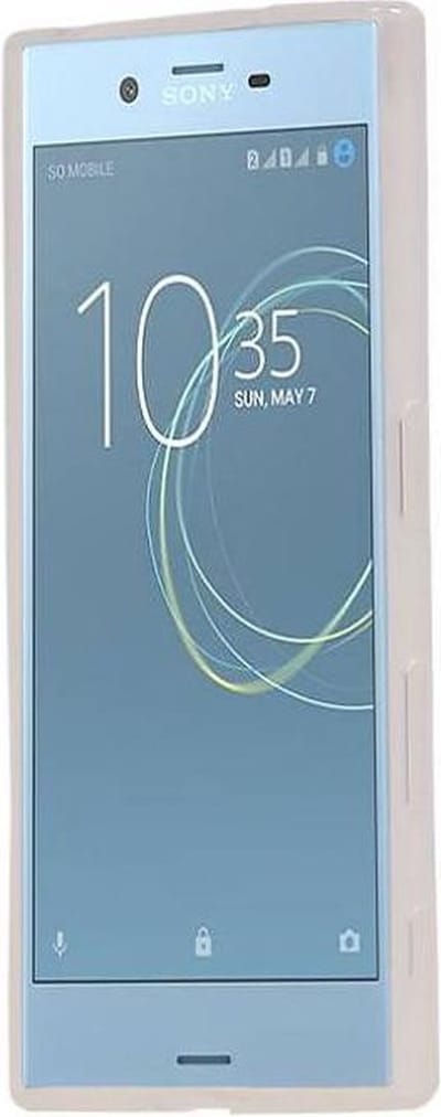 BestCases.nl Sony Xperia XZ1 Design TPU back case hoesje Wit