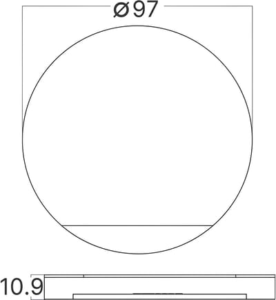 LED Trapspot - Brinton Stairflex 2 - Inbouw Trapverlichting Rond Zwart - 2W 200lm - Natuurlijk Wit 4000K