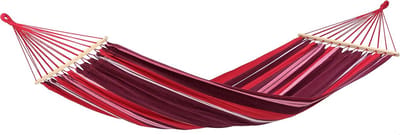 Staafhangmat - Hangmat met spreidstok - Ontspannen buiten - Weerbestendig EllTex materiaal - 210 x 140 cm - Kleurrijk gestreept