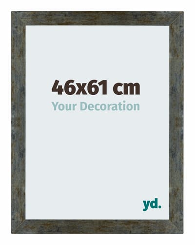 Your Decoration - Fotolijst 46x61 cm - MDF - Blauw Goud Gemeleerd - Mura