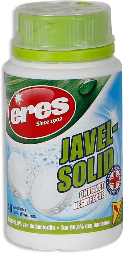 Eres Javel Solid Bruistabelet - 48 Stuks.