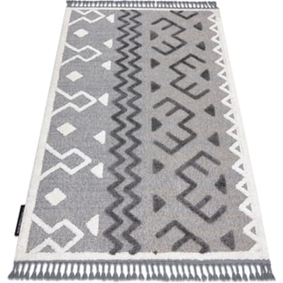 Kleden Rugsx Tapijt MAROC P659 Aztec, etno grijskleuringrand , 180x270 cm