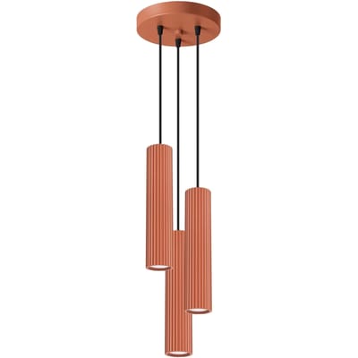 Hanglamp Sollux Lighting Karbon 3P