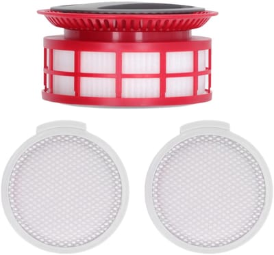 Dailygoods- Stofzuigerfilters Efficiënte Vervanging - Stofzuigeraccessoires - Achterfilter - Filterscherm - Allergenenreductie - Materiaal: ABS