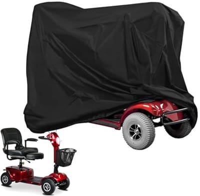 Mobility Scooter Cover, rolstoel waterdichte hoes, lichtgewicht regenhoes, stofdicht, winddicht, waterdicht en UV-proof-167,6 x 61 x 116,8 cm (lengte x breedte x hoogte)