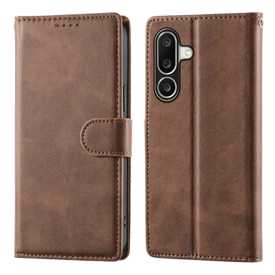 Mocaa Samsung Galaxy A27 Slim-Fit Boek Hoesje Bruin