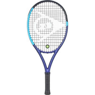 Dunlop- Tennis Racket- 26 FX 500 JR 25 G0- Violet/Black/Cyan