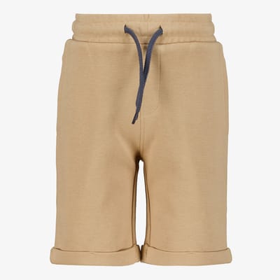 Unsigned jongens sweatshort beige - Maat 92