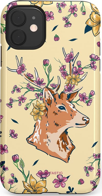 Casetastic Hoesje Geschikt voor Apple iPhone 11 - Stijlvolle Beschermende Duo-layer Case - Woudwonder