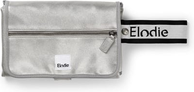 Elodie Opvouwbaar verschoningsmatje voor onderweg - Verschoningsmatje -Verschoningsmatje -Verschoonmatje- Luiertas - Silver Sheen