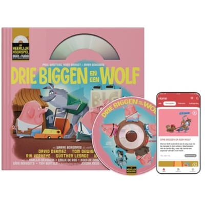 Drie Biggen En Een Wolf - Heerlijk Hoorspel - Paul Wauters
