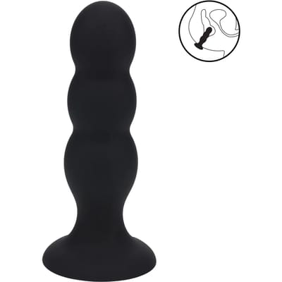 Levelz - Dubbele Siliconen Anaal Plug met Beweeg Kogel - Large