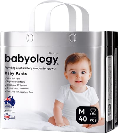Luierbroekjes Maat 3 (6-11kg) - Premium Kwaliteit - 40 Stuks - Dermatologisch Getest - 12+ Uur Droog - Ultra Zacht en Ademend - Dubbele Anti Lek Bescherming - REACH Getest