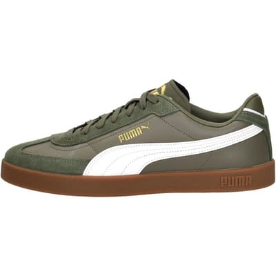 PUMA Puma Club II Era Unisex Sneakers - Loden Green-PUMA White