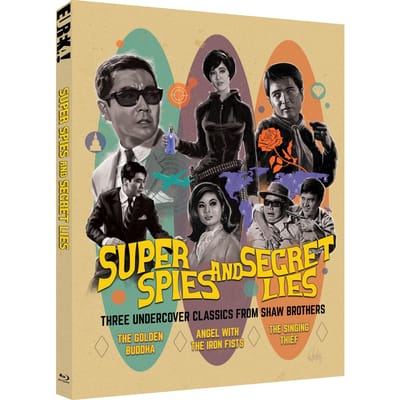 SUPER SPIES AND SECRET LIES: Three Undercover Classics from Shaw Brothers (Eureka Classics) Limited Edition Two-disc Blu-ray