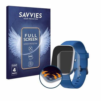 Savvies - Screenprotector voor Slothcloud H97 - Folie Beschermfolie transparant volledig dekking 4 Stuks