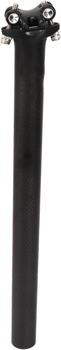 Fietszadelpen - Zadelbuis - Fietsen - Ultralicht koolstofvezel - 308 x 400 mm - Zwart