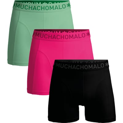Muchachomalo Boxershort Heren – 3 Pack – 95% Katoen – Heren Ondergoed – Kleding – Stevig Ondergoed – Onderbroeken Heren
