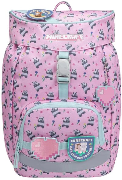 Baagl Airy Rugtas Minecraft Panda 16.5L