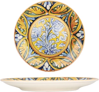 Kütahya Porselen Dinerbord - Strada - Porselein - 25 cm - set van 6