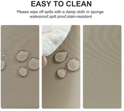 Dailygoods- Tafelkleed Afwasbaar - Vlekbescherming - Waterdicht - Tafellinnen - 130 x 130 cm - Hoogwaardig Polyester