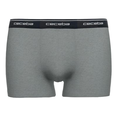 CECEBA Monza Heren Boxer - 7-pack Multipack - Grijs/Zwart