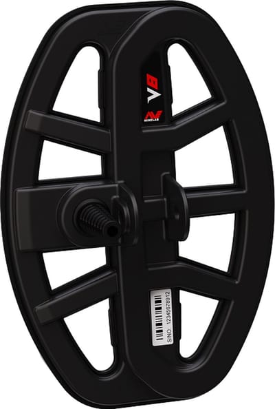 Minelab zoekschijf V8 / 8x5 DD t.b.v. VANQUISH
