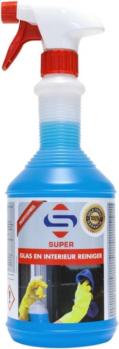 SuperCleaners Reiniger Super glas en interieurreiniger voor tafels, bureau's spiegels