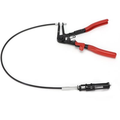 Pince flexible pour colliers de serrage à fil Acier Inoxydable Rouge Noir Outil de réparation automobile black