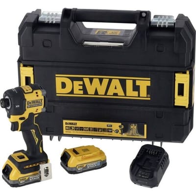 DEWALT DCF870E2T-QW DCF870E2T-QW Accu-slagmoersleutel 18 V Aantal meegeleverde accus: 2 1.7 Ah Brushless, Incl. 2 accus, Incl. lader