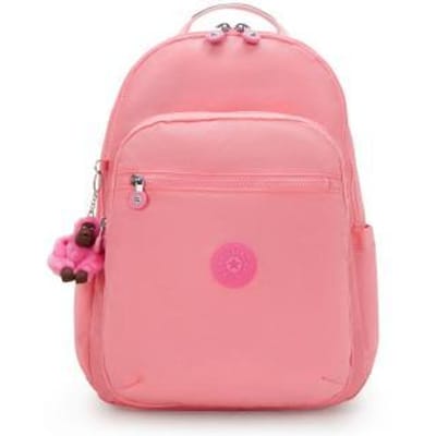 KIPLING Seoul College Extra Coral Sea Boekentassen en rugzakken