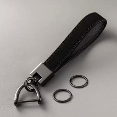 VANDAAG VERZONDEN - Sleutelhanger - Auto - Leer - Modern - Volkswagen - Audi - Cadeau - Autosleutelhanger Luxe lederen sleutelhanger gesp - Auto-accessoires - Kia - Volvo - Toyota - Tesla - Volkswagen - Skoda - BMW