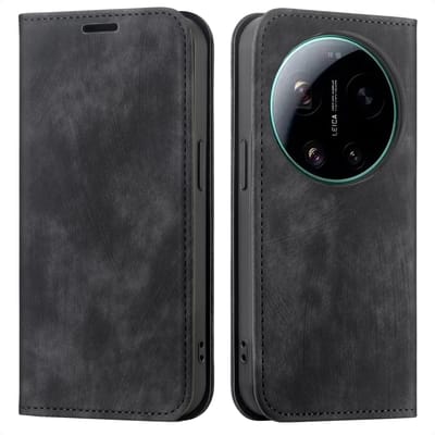imoshion Hoesje - Geschikt voor Xiaomi 17 Ultra - Slim Bookcase - Zwart